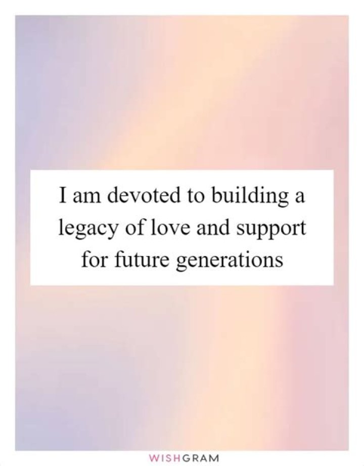 A Legacy Of Love And Support