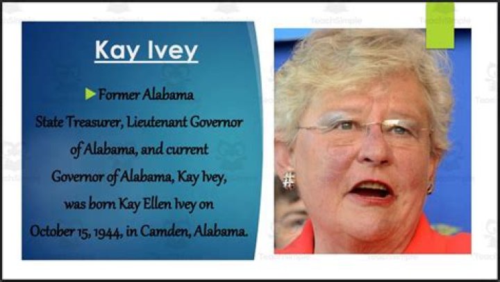 Discover The Truth Behind Kay Ivey's Private Life