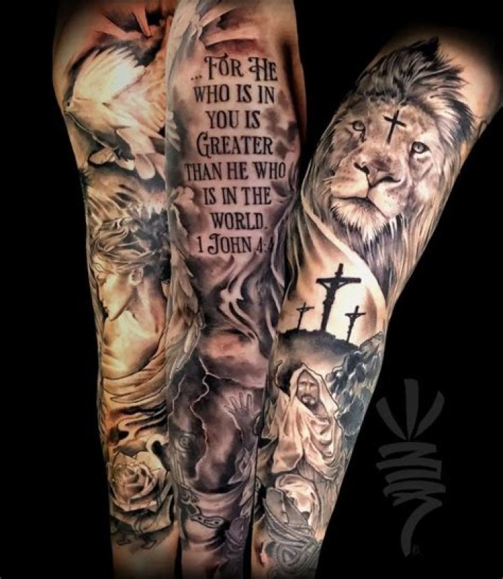 Discover The Ultimate Guide To Cool Christian Tattoos For Guys