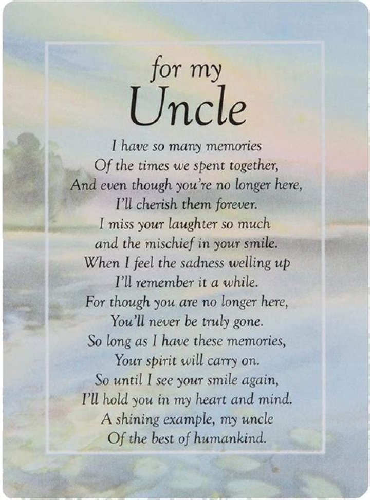 Navigating The Journey Of "Passing Of An Uncle"
