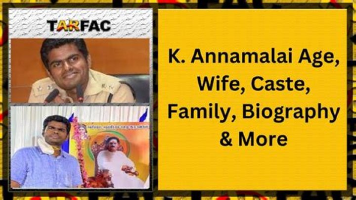 The Inspiring Journey And Values Of K. Annamalai's Wife