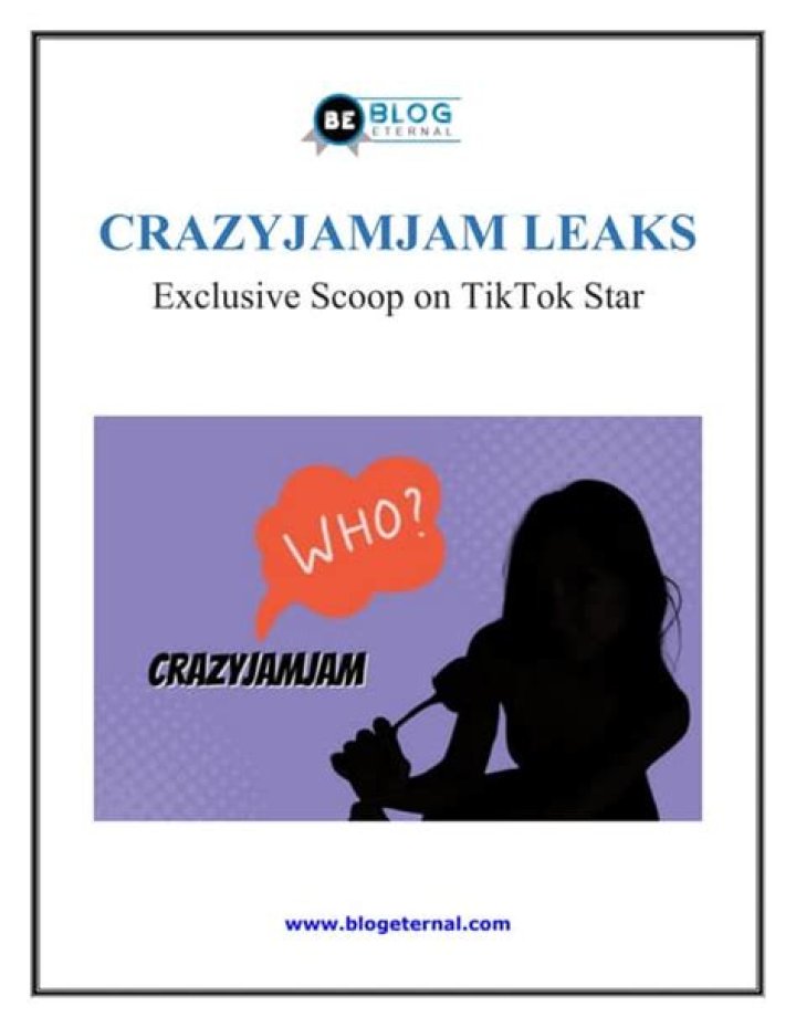 Unraveling The Mystery Of "Crazy Jam Jam Leaks"